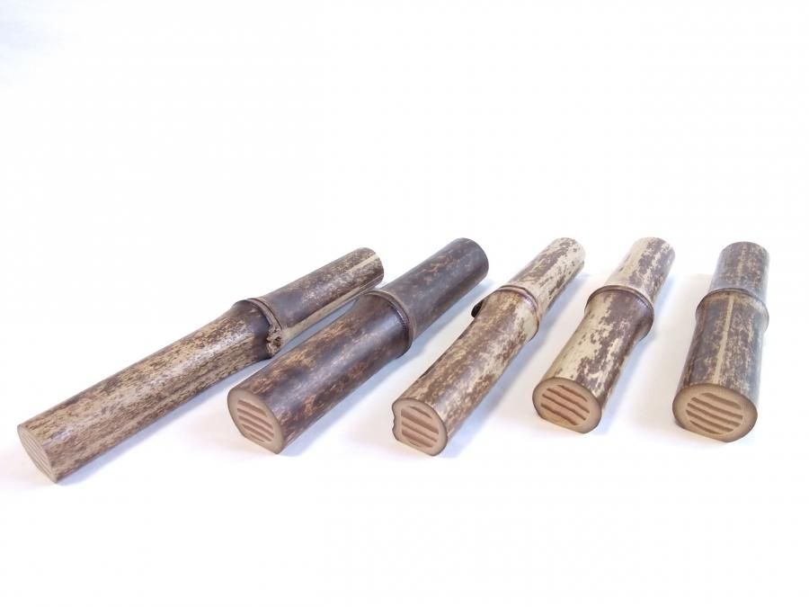 髙比良 護・竹工芸作品】｜ 黒竹文鎮 ～Online Shop｜紅椿それいゆ～