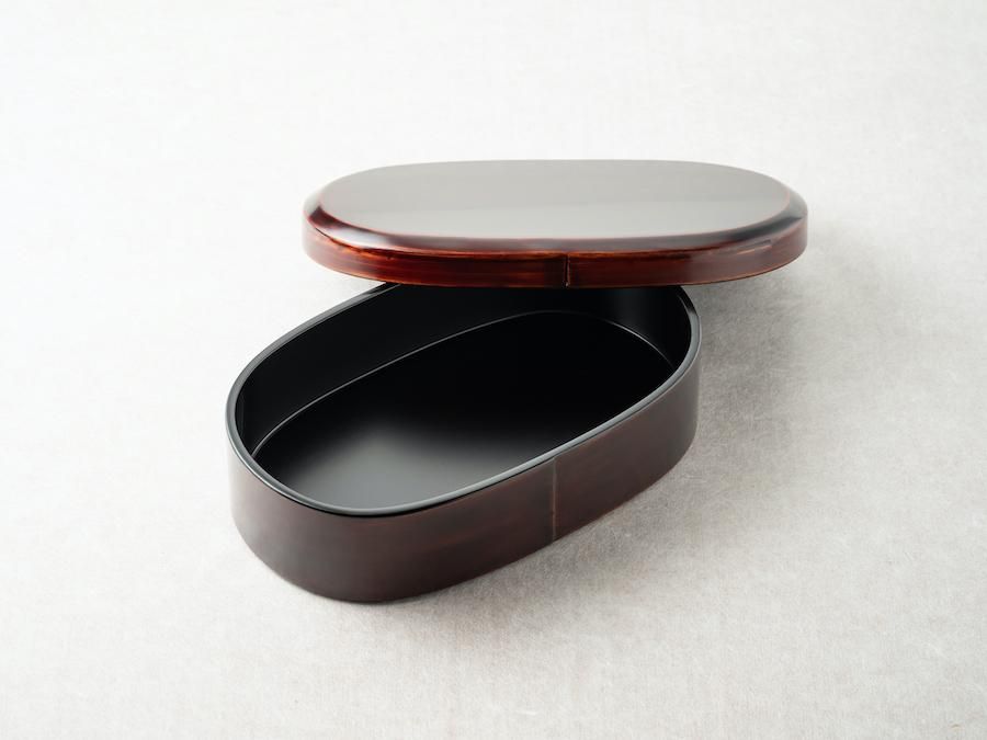 赤木明登】| 曲輪弁当箱 溜塗(下地・赤) ~Online Shop|紅椿 赤木明登】| 曲輪弁当箱 溜塗(下地・赤) ~Online Shop|紅椿