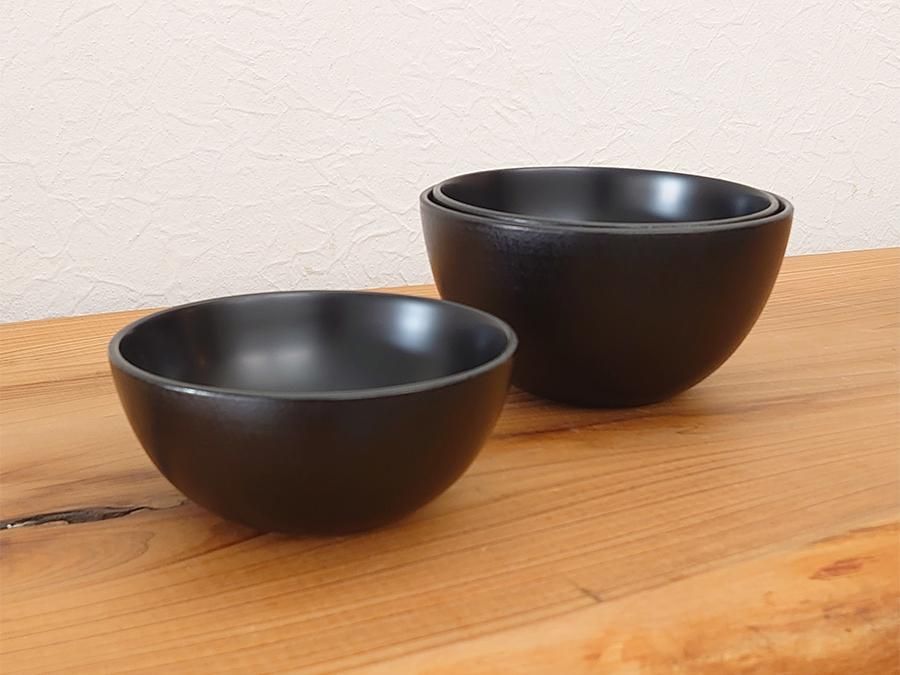 赤木明登】｜ 三つ鉢・黒（3点セット） ～Online Shop｜紅椿それいゆ～