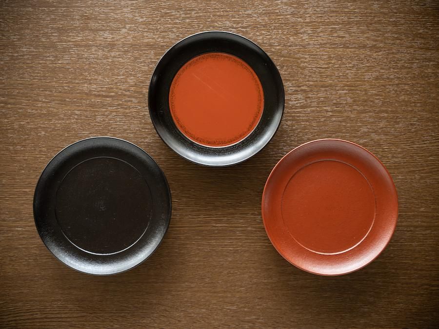 赤木明登】|茶の小皿・赤 ~Online Shop|紅椿それいゆ~ 赤木明登】|茶の小皿・赤 ~Online Shop|紅椿それいゆ~