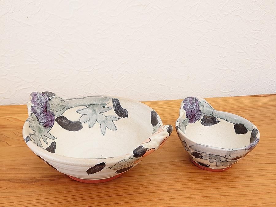 堂前守人・陶器作品】｜片口（大）＜3柄＞｜ ～Online Shop｜紅