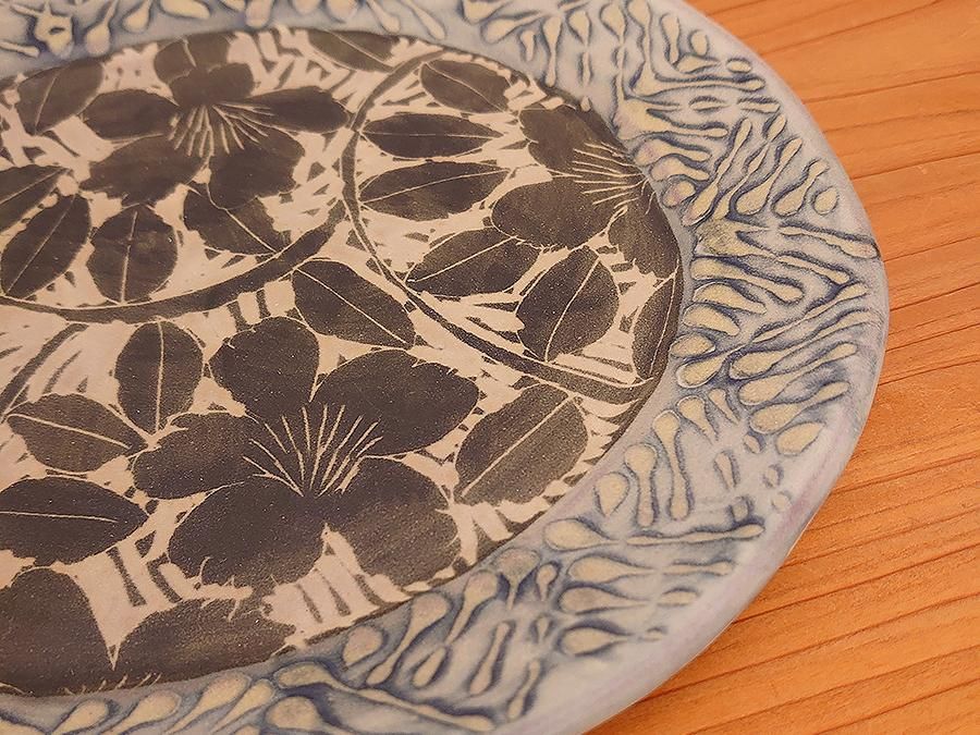 [陶芸家] 堂前守人作 楕円 皿 陶芸家] 堂前守人作 楕円 皿 【公式通販】