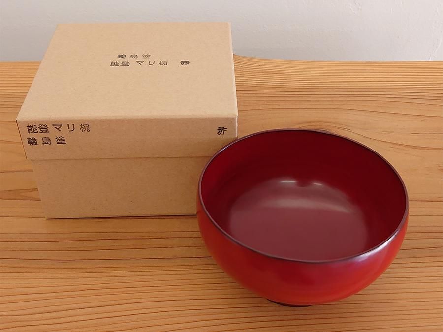 赤木明登】｜ 能登マリ椀・赤 輪島塗 ～Online Shop｜紅椿それいゆ～