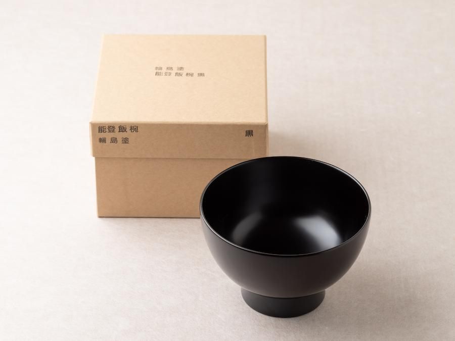 赤木明登】｜ 能登飯椀・黒 輪島塗 ～Online Shop｜紅椿それいゆ～
