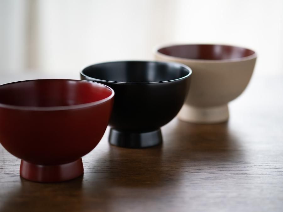 赤木明登 漆器 お椀 2個 姫椀 赤木明登】｜ 能登飯椀・