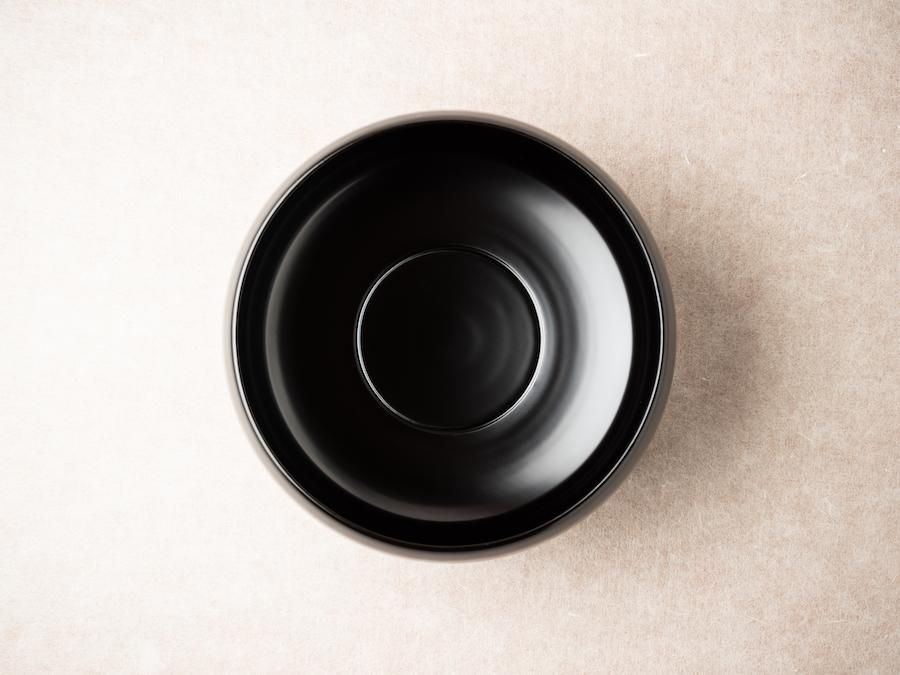 赤木明登】｜能登鉢／6寸・黒 ～Online Shop｜紅椿それいゆ～