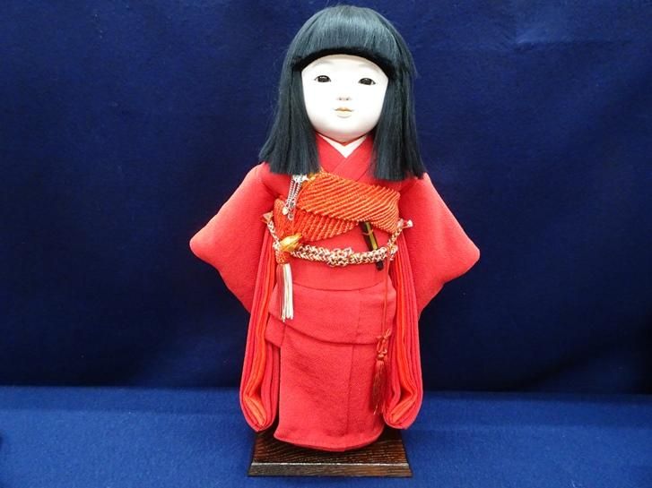 京都 桂甫作 安藤人形店】｜還暦市松-立ち ～Online Shop｜紅椿