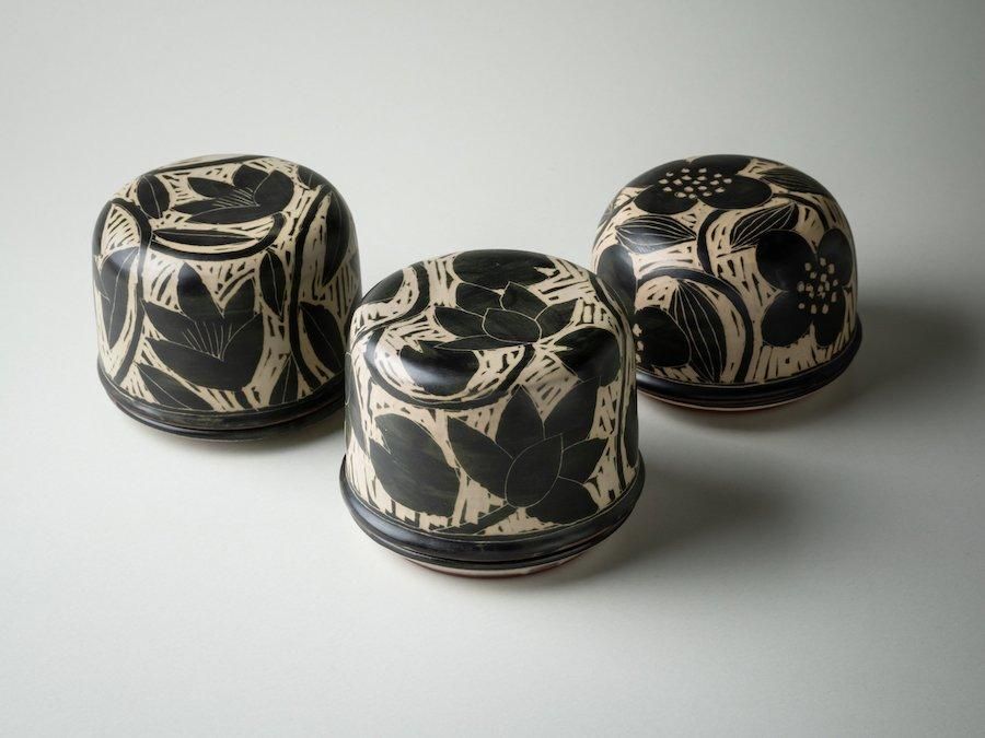 堂前守人・陶器作品】｜片口（大）＜3柄＞｜ ～Online Shop｜紅