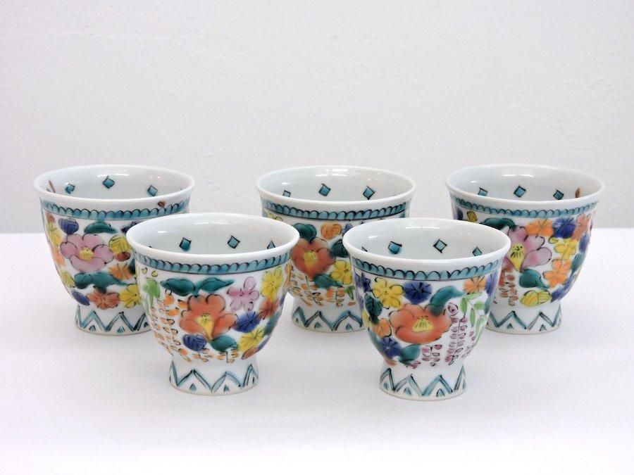 永井麻美子 百花手風輪花 小皿 百花手 - Online Shop｜紅椿それいゆ