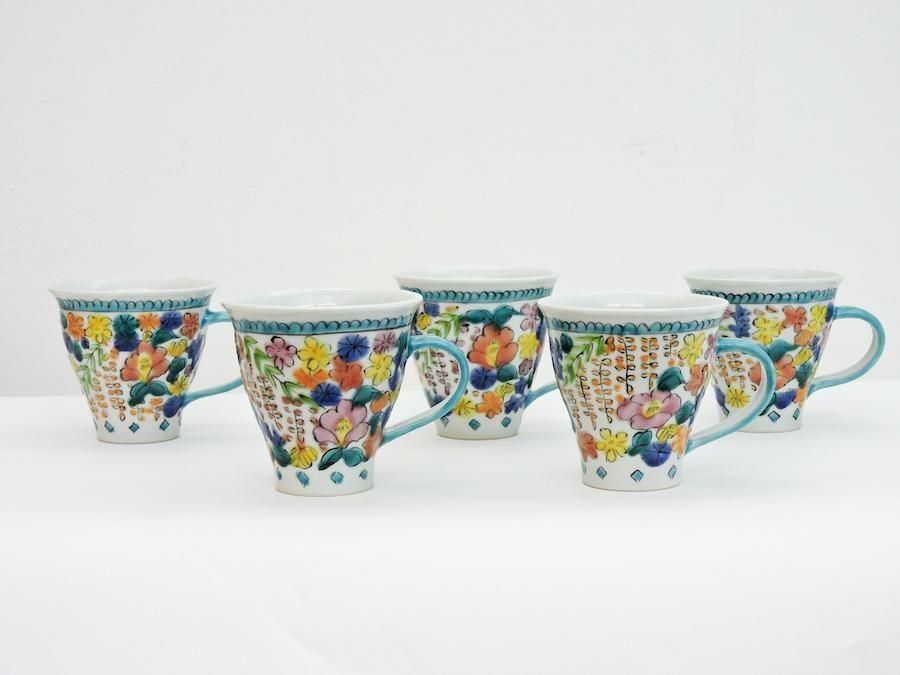 永井麻美子 百花手風輪花 小皿 百花手 - Online Shop｜紅椿それいゆ
