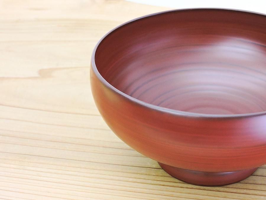 赤木明登】｜ 奥羽汁椀／大・赤 ～Online Shop｜紅椿それいゆ～