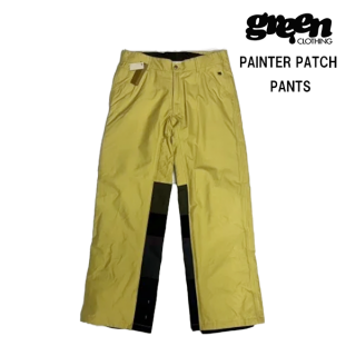 <img class='new_mark_img1' src='https://img.shop-pro.jp/img/new/icons20.gif' style='border:none;display:inline;margin:0px;padding:0px;width:auto;' />ڥۥ GREEN CLOTHING PAINTER PATCH PANTS ڥ󥿡ѥåѥ M