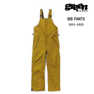 <img class='new_mark_img1' src='https://img.shop-pro.jp/img/new/icons20.gif' style='border:none;display:inline;margin:0px;padding:0px;width:auto;' />ڥGREEN CLOTHING ꡼󥯥 BIB PANTS ӥ֥ѥ  21-22