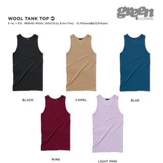 <img class='new_mark_img1' src='https://img.shop-pro.jp/img/new/icons1.gif' style='border:none;display:inline;margin:0px;padding:0px;width:auto;' />25-26ͽʡ ͽʧGREEN CLOTHING ꡼󥯥 WOOL TANK TOP Ǽ2025ǯ11ͽ
