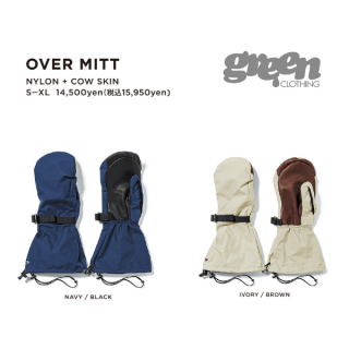 <img class='new_mark_img1' src='https://img.shop-pro.jp/img/new/icons1.gif' style='border:none;display:inline;margin:0px;padding:0px;width:auto;' />25-26ͽʡ ͽʧGREEN CLOTHING ꡼󥯥OVER MITT СߥåȡǼ2025ǯ11ͽ