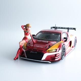 1/64 エヴァRT初号機 Audi R8 フィギュアセット 1/64 エヴァRT初号機 Audi R8 LMS GT4 ≪2021スーパー耐久 ST-Z