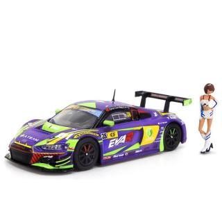 1/64 エヴァRT初号機 Audi R8 フィギュアセット 1/64 エヴァRT初号機 Audi R8 LMS GT4 ≪2021スーパー耐久 ST-Z