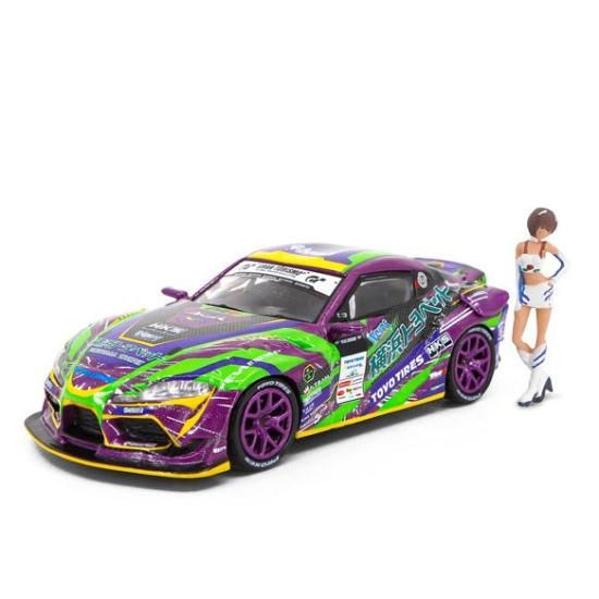 Audi Team AS Sport公認】1/64 TOYOTA GR Supra エヴァRT初号機 GR