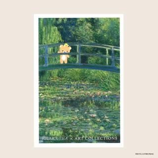 Sumikkogurashi×ART COLLECTION/ A4クリアファイル・モネ《睡蓮 Sumikkogurashi×ART COLLECTION/ A4クリアファイル・モネ《睡蓮