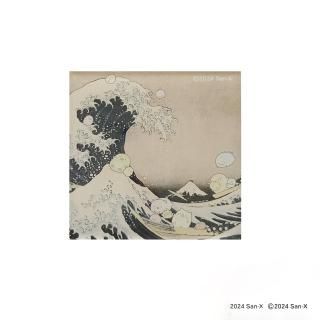 Sumikkogurashi× 葛飾北斎/アクリルマグネット《神奈川沖浪裏 Sumikkogurashi× 葛飾北斎/アクリルマグネット《神奈川沖浪裏