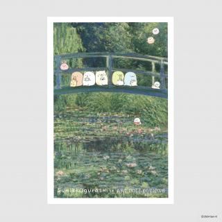 Sumikkogurashi×ART COLLECTION/ A4クリアファイル・モネ《睡蓮 Sumikkogurashi×ART COLLECTION/ A4クリアファイル・モネ《睡蓮