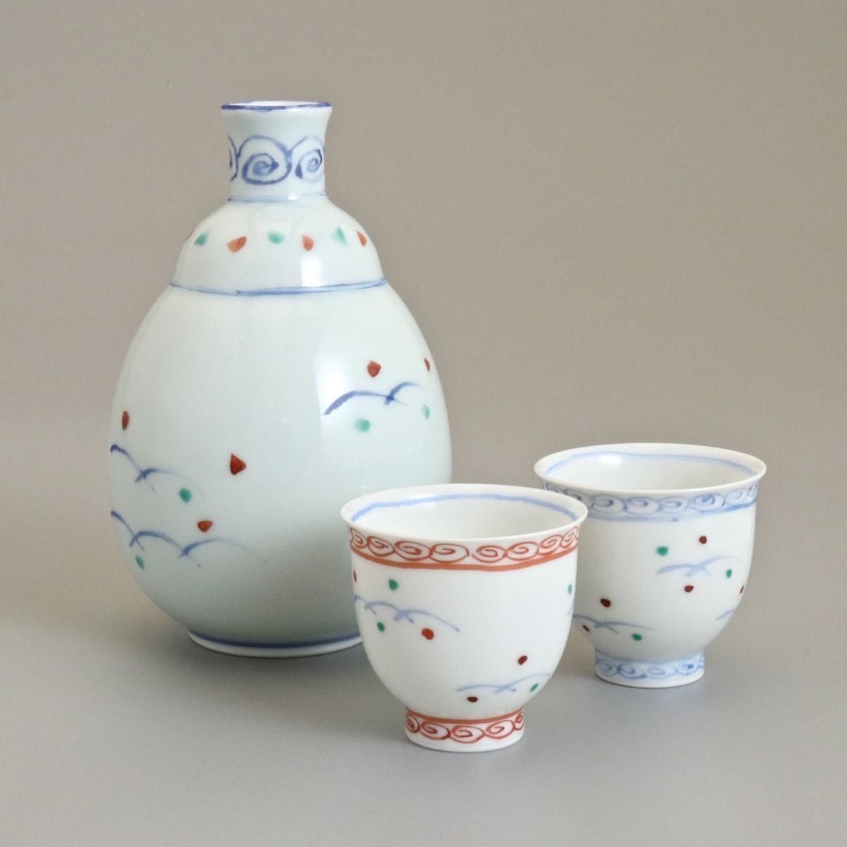 ◼️色絵磁器◼️絵皿・40枚セット 工芸品