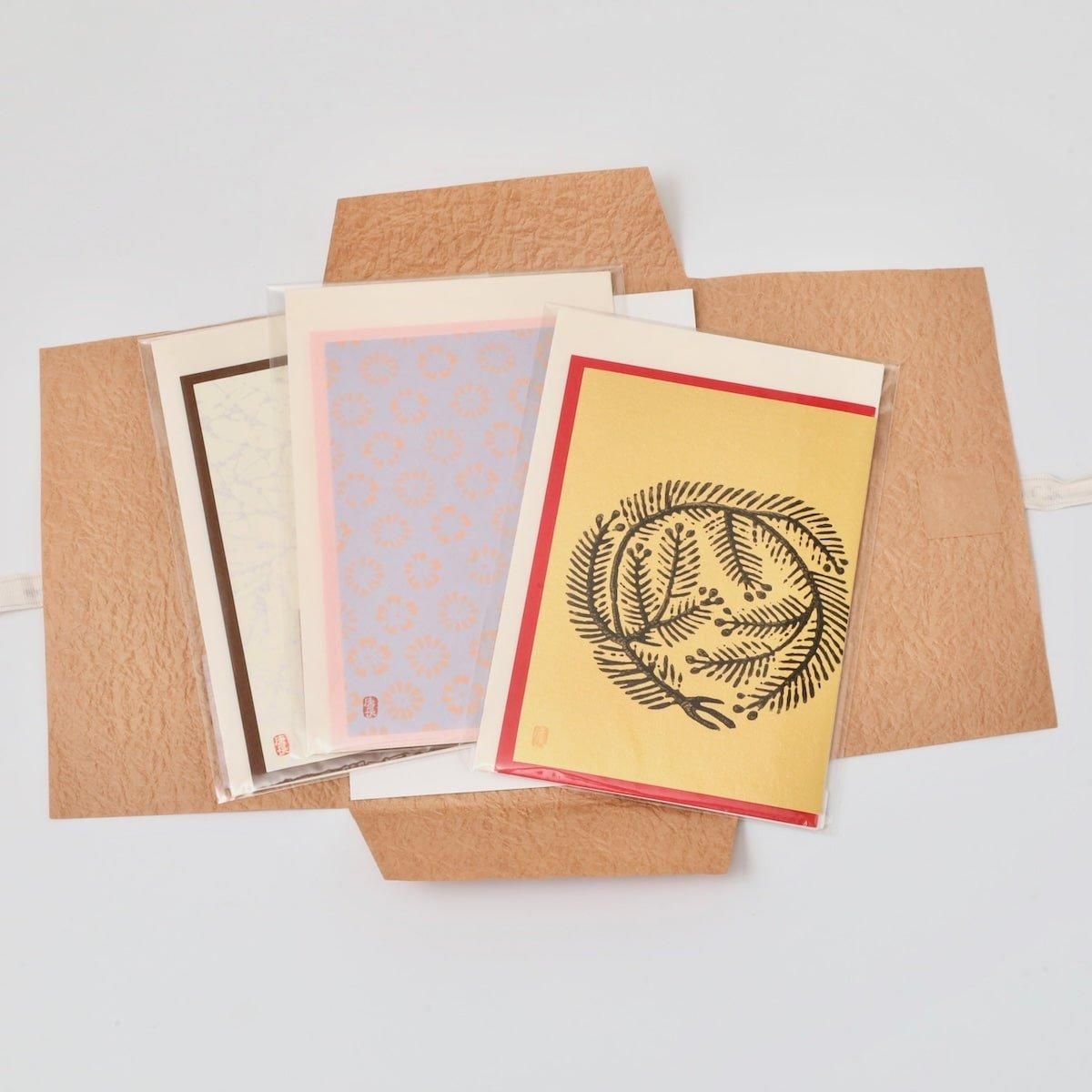 京都 唐長の唐紙 額縁入り