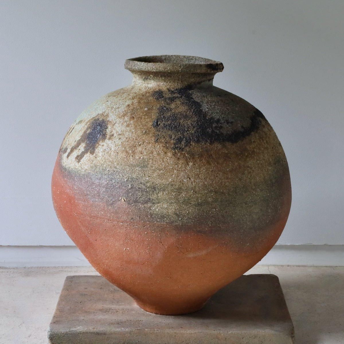 辻村塊 信楽壺 - ギャラリー遊形 オンラインストア｜京都「俵屋旅館