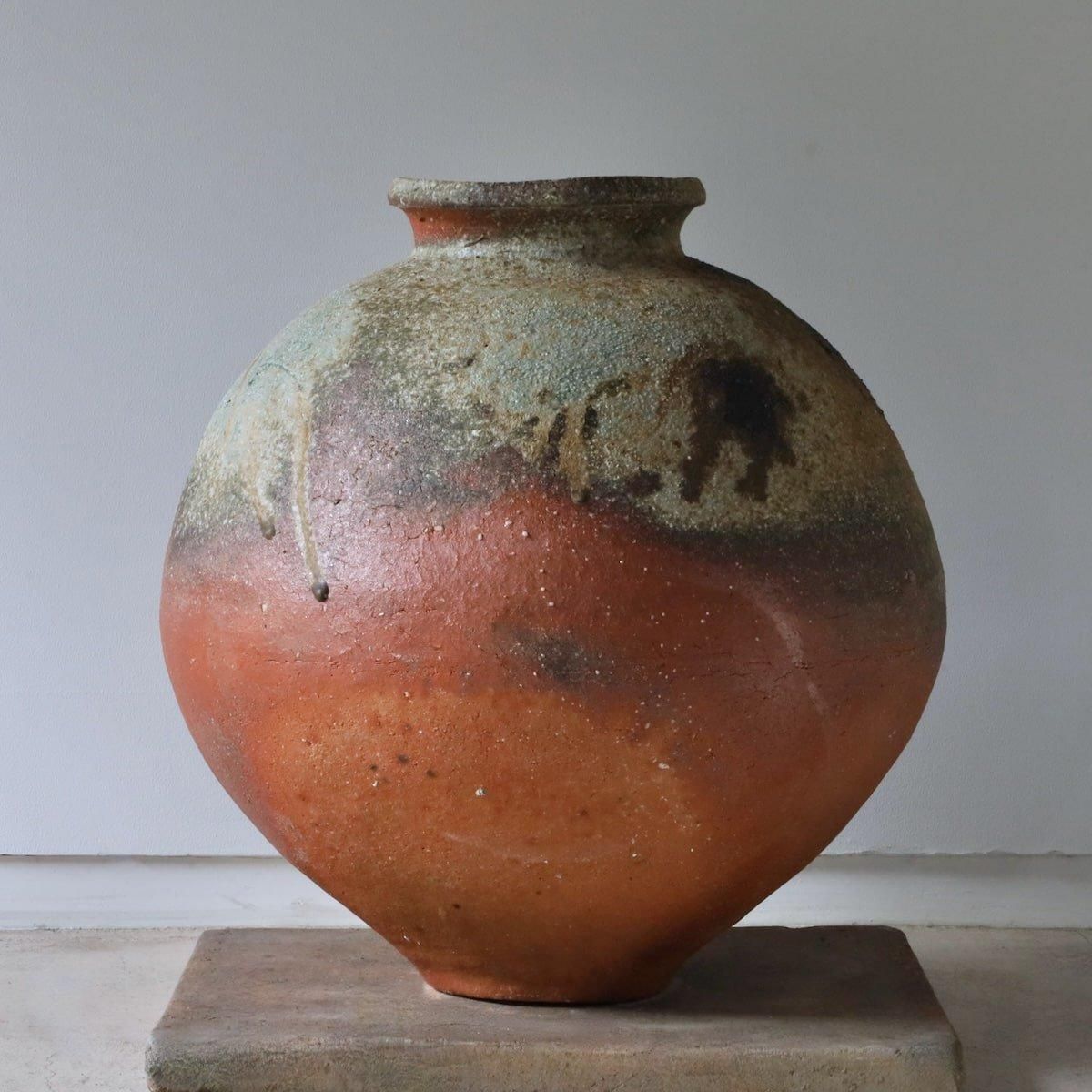 辻村塊 信楽壺 - ギャラリー遊形 オンラインストア｜京都「俵屋旅館