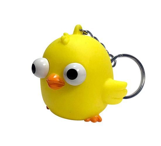 飛び出しマスコットキーホルダー あにまる（ヒヨコ） - ゆるくて可愛い
