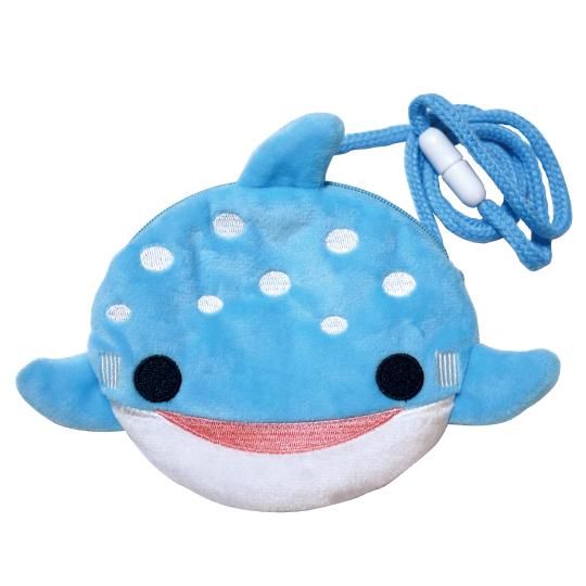 ぷてぃまりん ぬいぐるみポーチ ジンベエザメ ゆるくて可愛いアイテムがいっぱい ファンシーグッズショップ Kawauso かわうそ ぷてぃまりん ぬいぐるみポーチ ジンベエザメ ゆるくて可愛いアイテムがいっぱい ファンシーグッズショップ Kawauso かわうそ