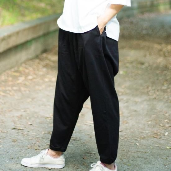 People Tree オーガニックコットン リラックスサルエルパンツ People Tree オーガニックコットン リラックスサルエルパンツ