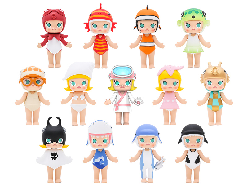 大特価 MOLLY MART POP - 可愛い海の生き物たちシリーズ1【ピース】 その他