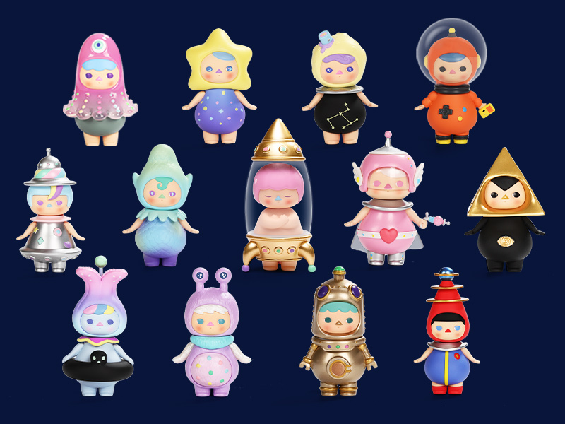 ゼニス新作モデル スペースベイビーズシリーズ【ピース】 PUCKY - JAPAN MART POP ゲームキャラクター