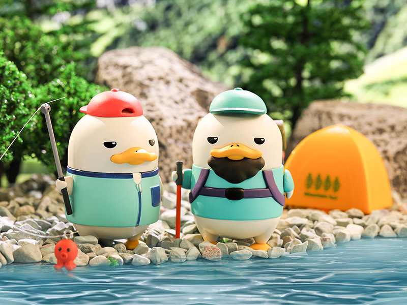 DUCKOO 森の中でシリーズ【アソートボックス】 - POP MART JAPAN
