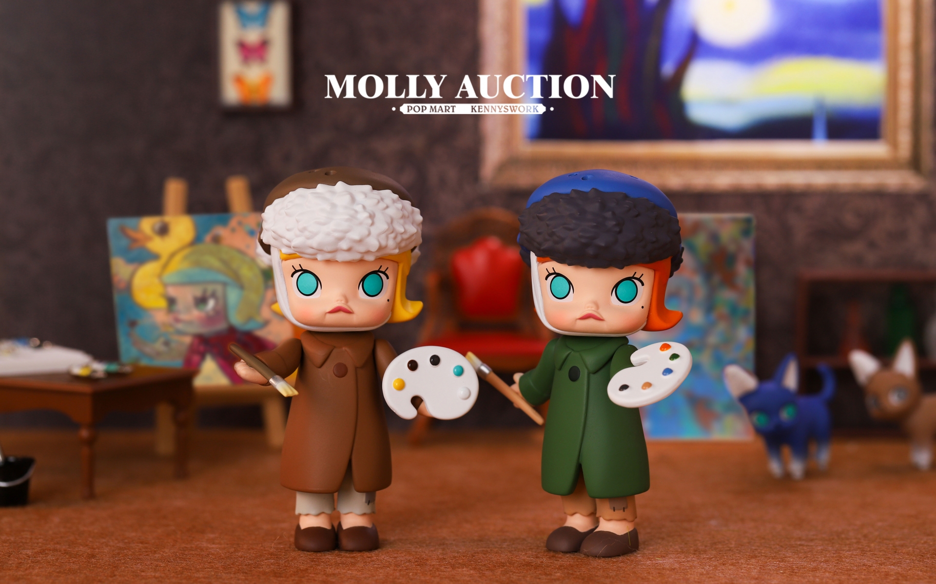 MOLLY オークションシリーズ【アソートボックス】 - POP MART MOLLY オークションシリーズ【アソートボックス】 - POP MART