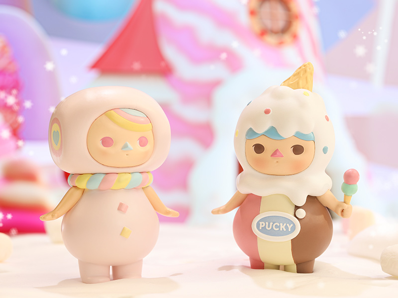 トレーディングフィギュア　全12種セット 「POPMART PUCKY スイートベイビーズシリーズ」 PUCKY (プッキー) スイートベイビーズシリーズ【1個】［POPMART