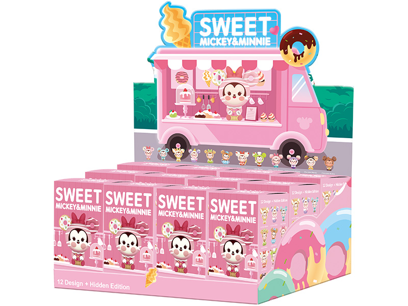 DISNEY お座りベイビーシリーズ4 スイートミッキー＆ミニー