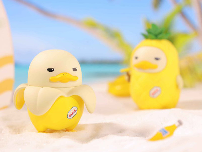 DUCKOO トロピカルアイランドシリーズ　パイナップル　PINEAPPLE POP MART x DUCKOO Tropical Island Mini Figure Pineapple Art