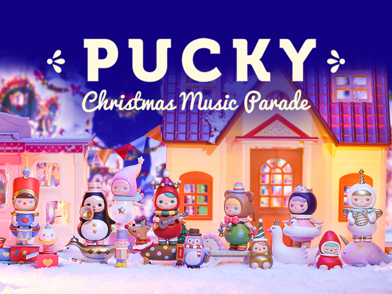 PUCKY クリスマスパレードシリーズ【アソートボックス】 - POP MART 