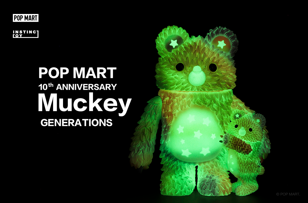 POP MART　10周年記念作品 Muckey『GENERATIONS』