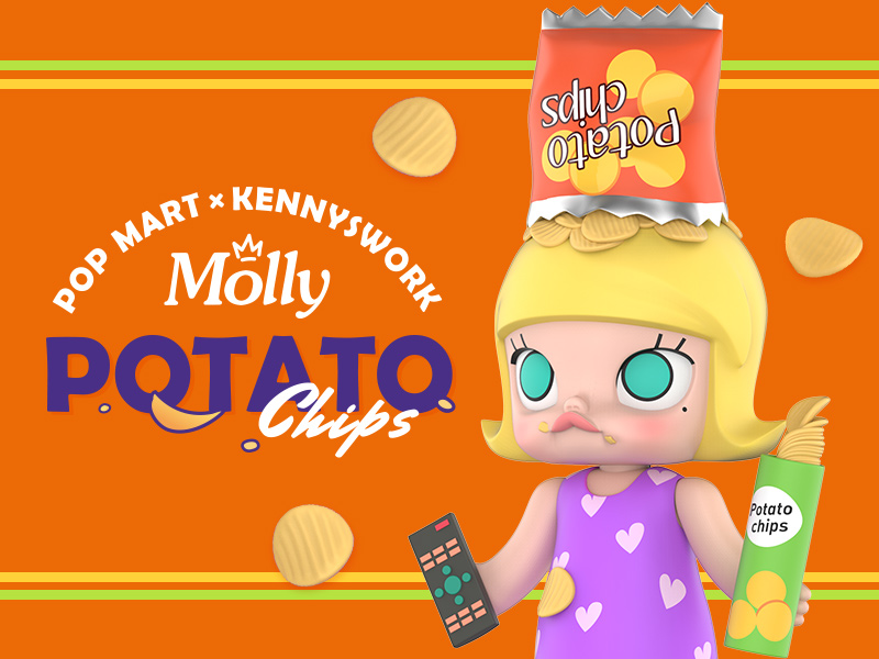 MOLLY ポテトチップス ビッグサイズ - POP MART JAPAN オンラインショップ