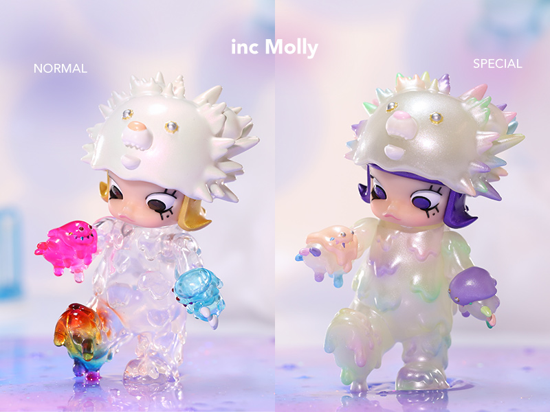 pop mart molly active figure バズ