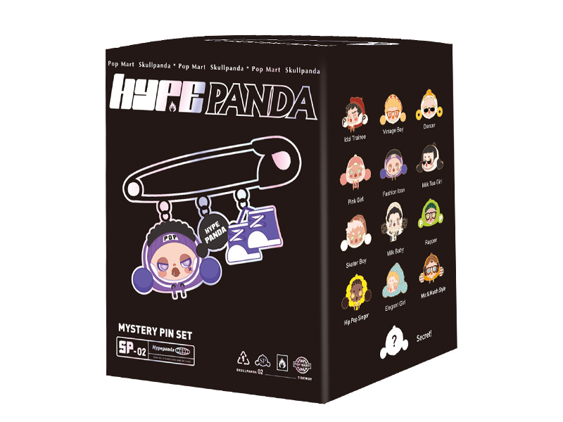 SKULLPANDA HYPEPANDA MYSTERY PIN SET シリーズ【ピース