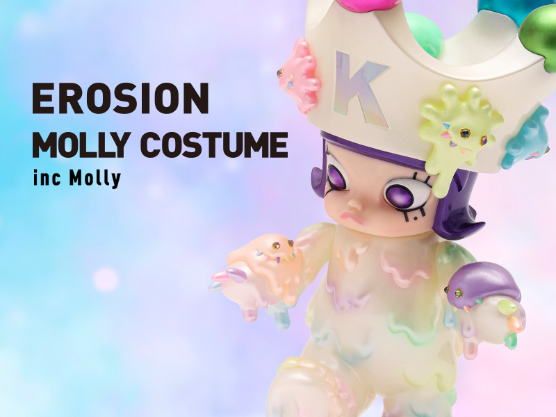 Popmart EROSION Molly Costume  inc Molly