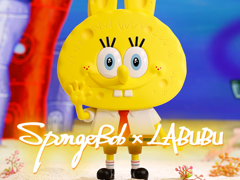 LABUBU × SpongeBob ビッグサイズ - POP MART JAPAN オンラインショップ