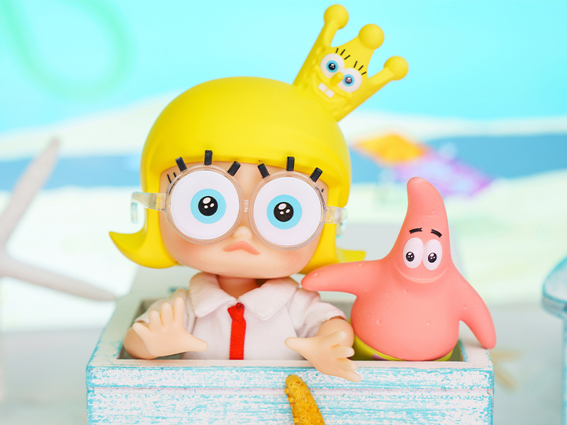 MOLLY × SpongeBob アクションフィギュア - POP MART JAPAN オンライン 