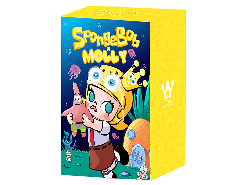MOLLY × SpongeBob アクションフィギュア - POP MART JAPAN オンラインショップ