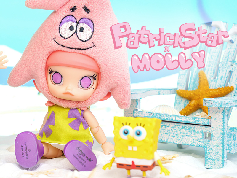 MOLLY × SpongeBob アクションフィギュア