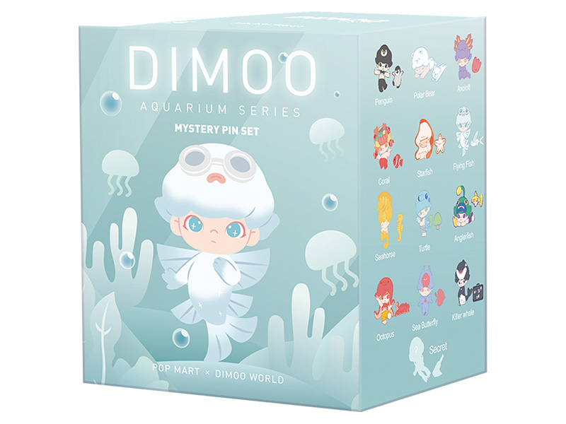 DIMOO アクアリウム シリーズ ピンバッジ【ピース】 - POP MART JAPAN 